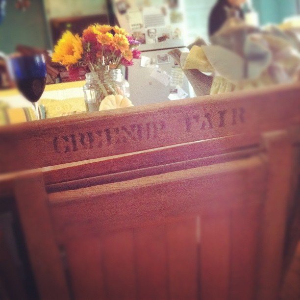 My wonderful Greenup Fair chairs (Taken with instagram)