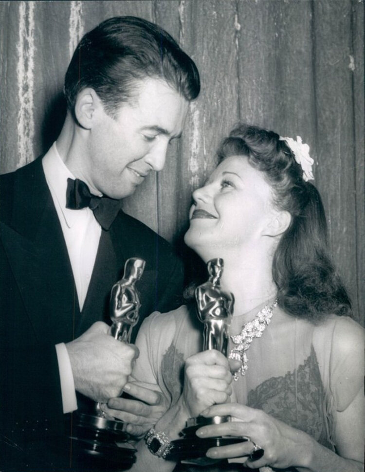 James-Stewart-Ginger-Rogers-Oscars-1941
